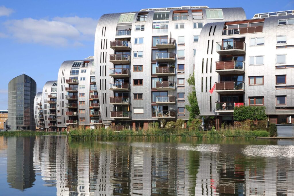 Moderne architectuur wandeling